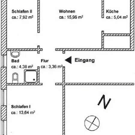 Apartmán Haus Am Nordbad Sandhaus Am Nordbad Borkum